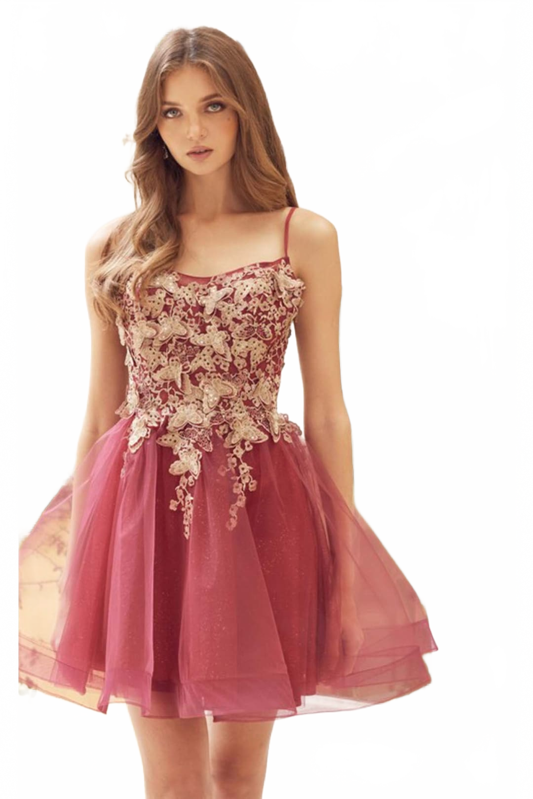Dama Dresses for Quinceanera in Burgundy Style 902 Quince Outfit