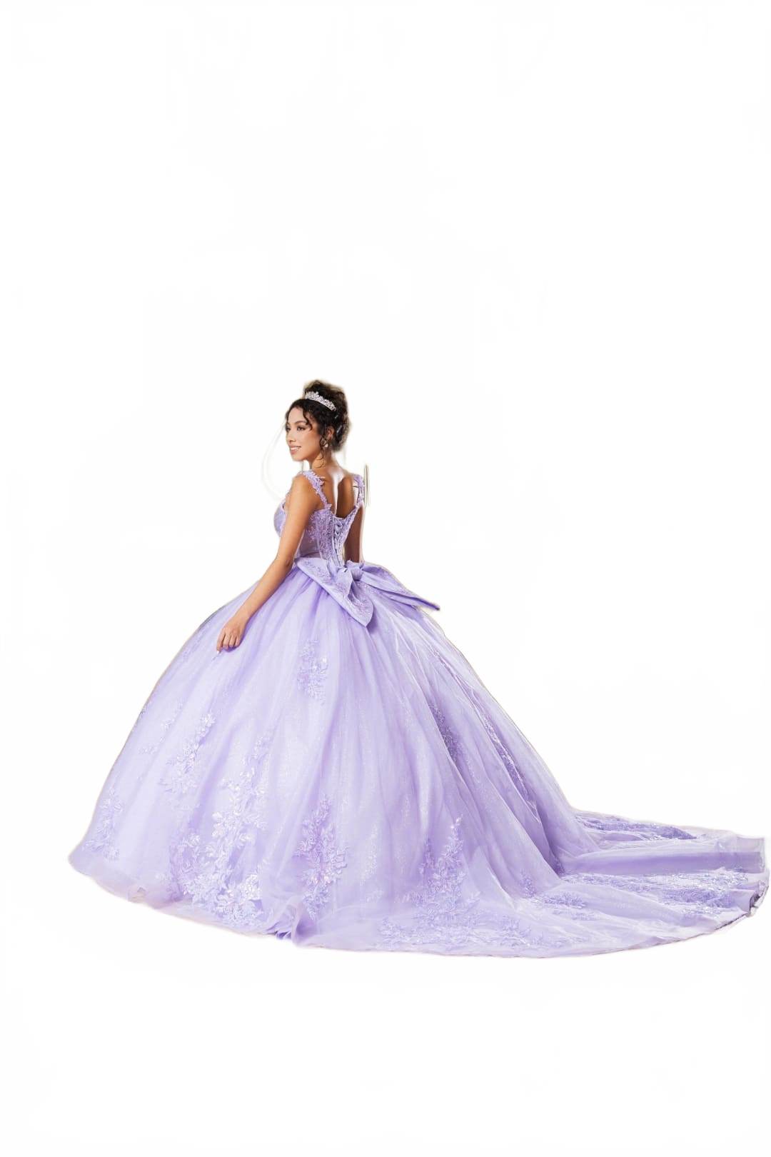 Quinceanera Dress Corset Pleated Embroidered Ball Gown Germoso vestido - Vestidos de 15 años LK269