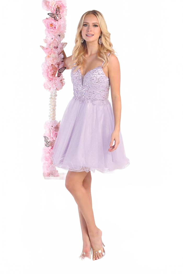 Dama Dresses for Quinceanera in Lilac Style MQ1888 Quince Outfit