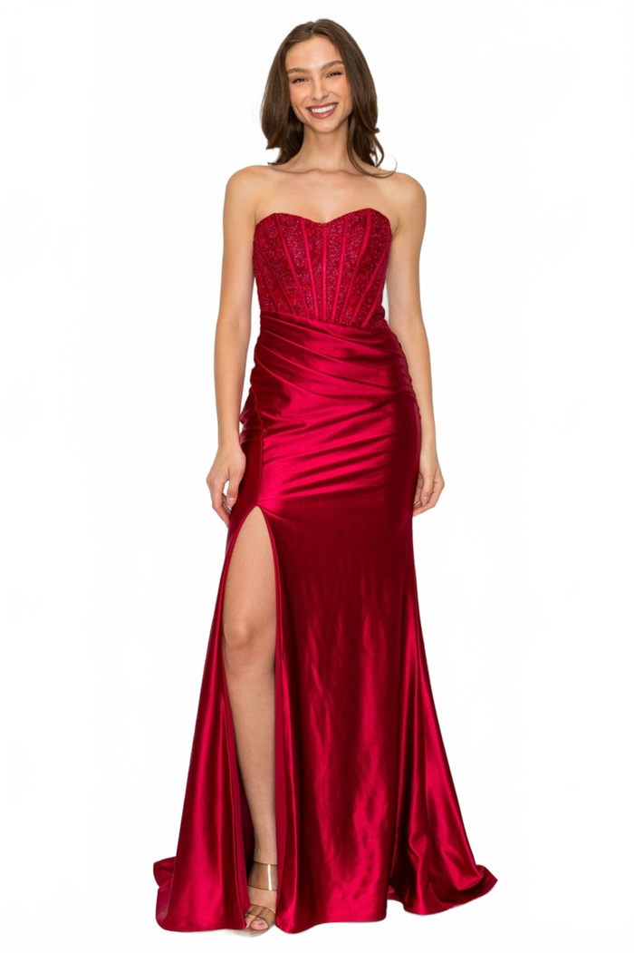 High Couture HC1023 Prom Long Formal Evening Dress