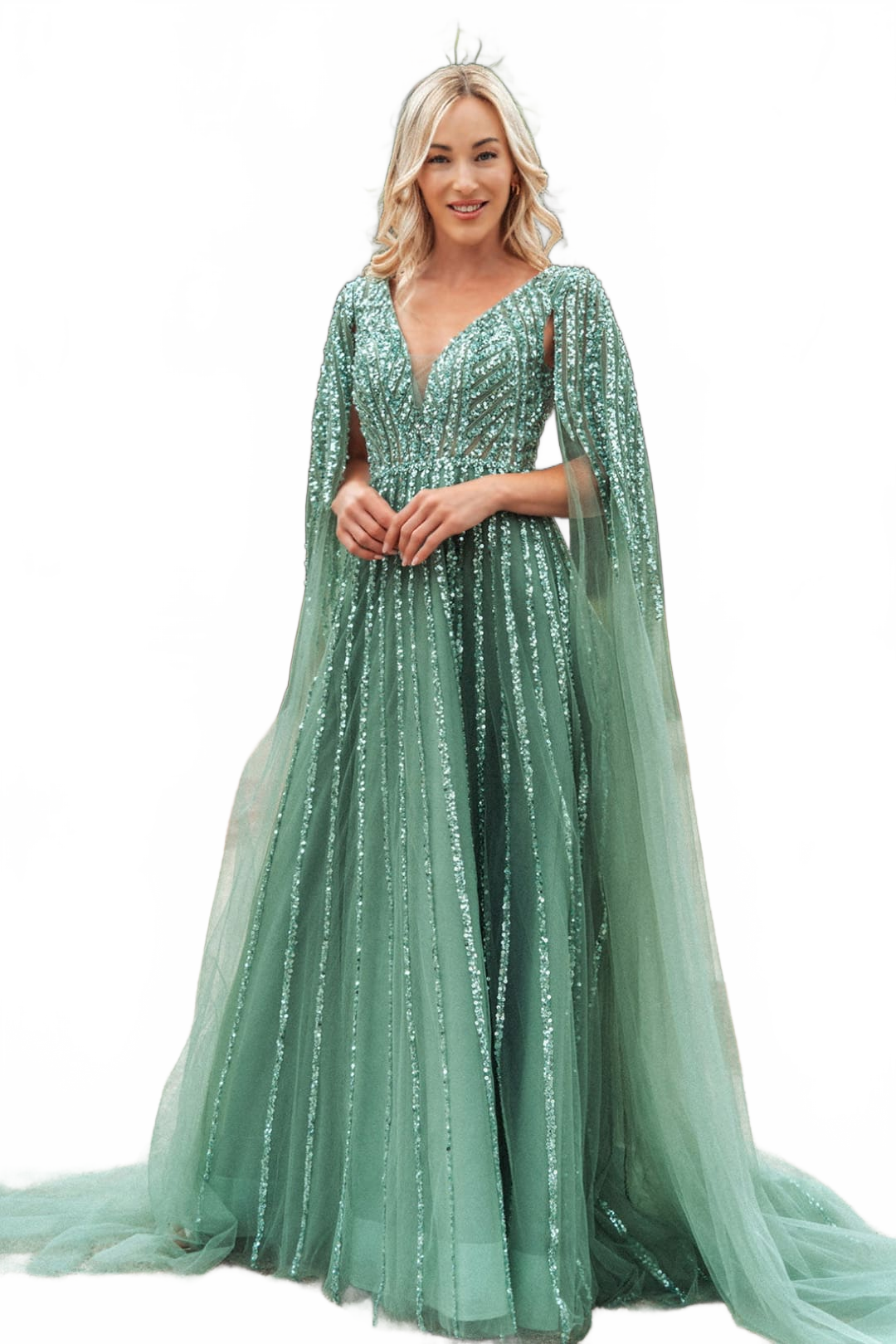 GLS Gloria GL3494 Embellished A-line Evening Gown-New Collection