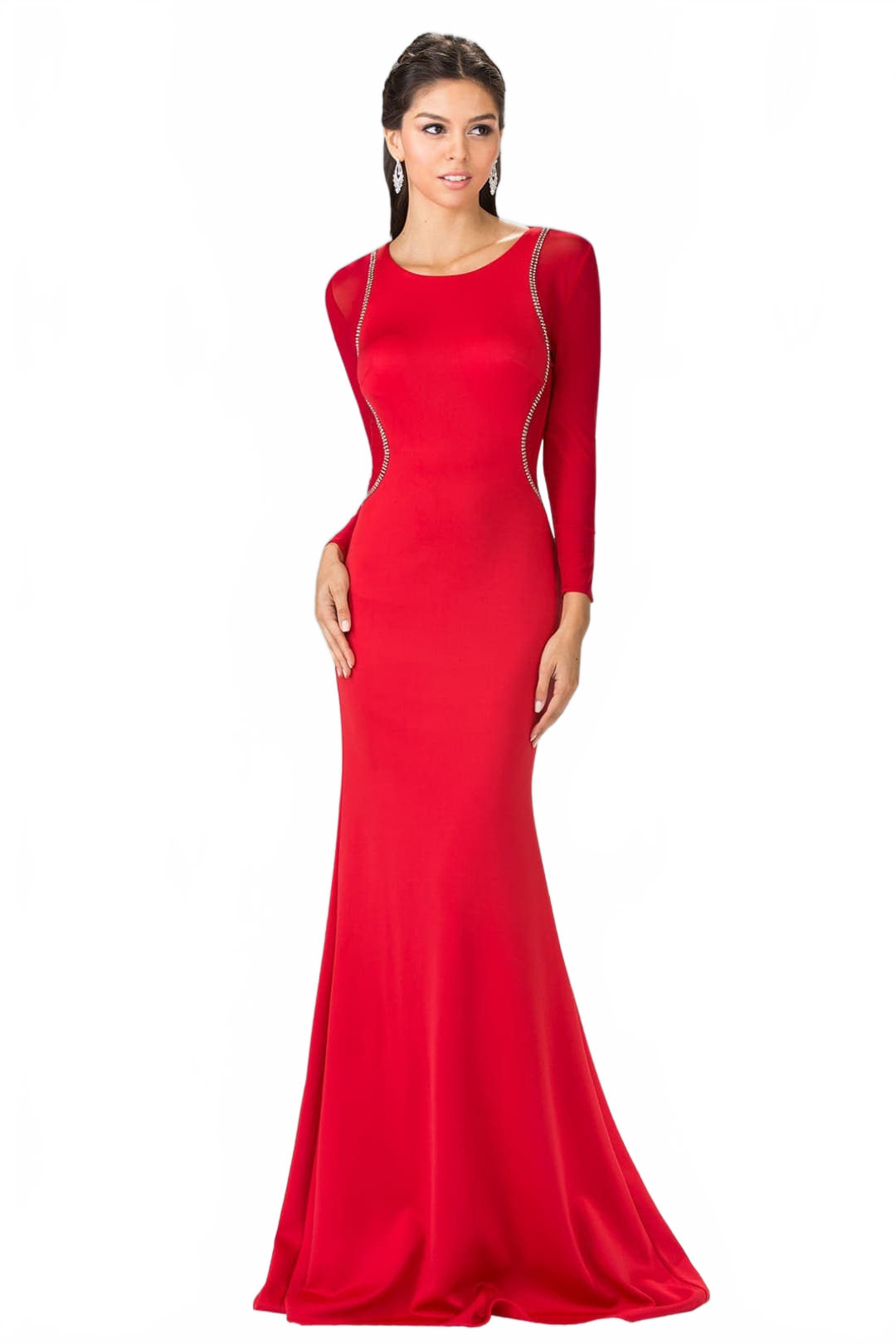 Long Sleeve Mermaid Formal Gown by Elizabeth KGL2284