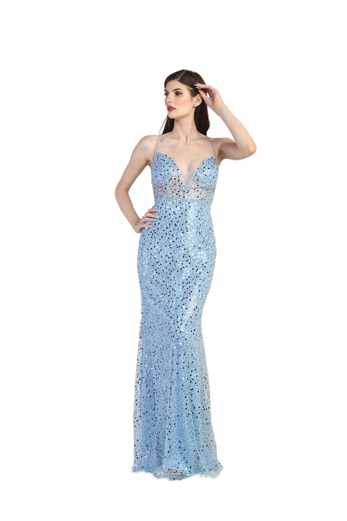 Royal Queen RQ7993 Sexy Lace Up Prom Dress