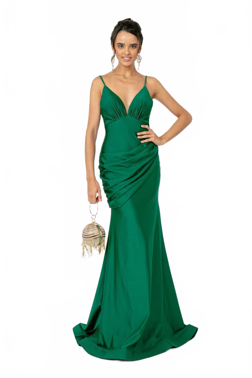 Long Bodycon Dress - Mermaid Evening Gown by Elizabeth KGL1815