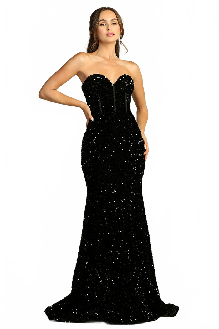 satin gold long dress Elegant Backless Mermaid Prom Formal Party Dress fg5213 valentines night outfit main image 1