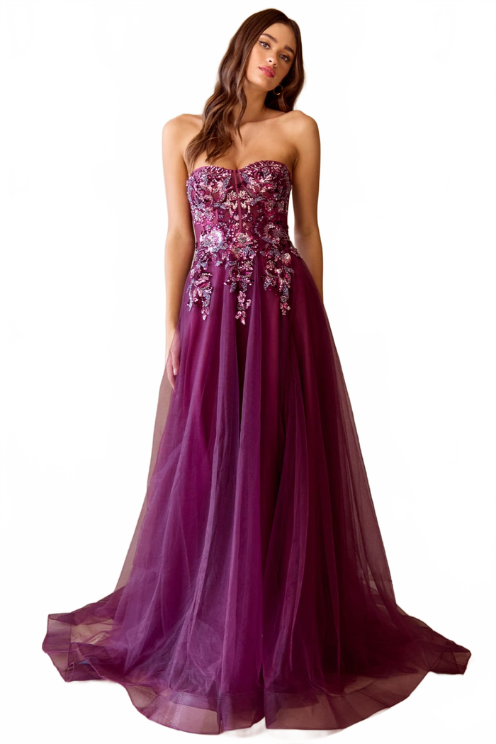 Pageant Dress Sweetheart A-Line Formal Gown By Amelia Couture 4031
