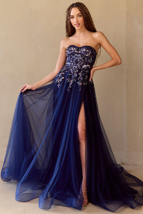 Pageant Dress Sweetheart A-Line Formal Gown By Amelia Couture 4031