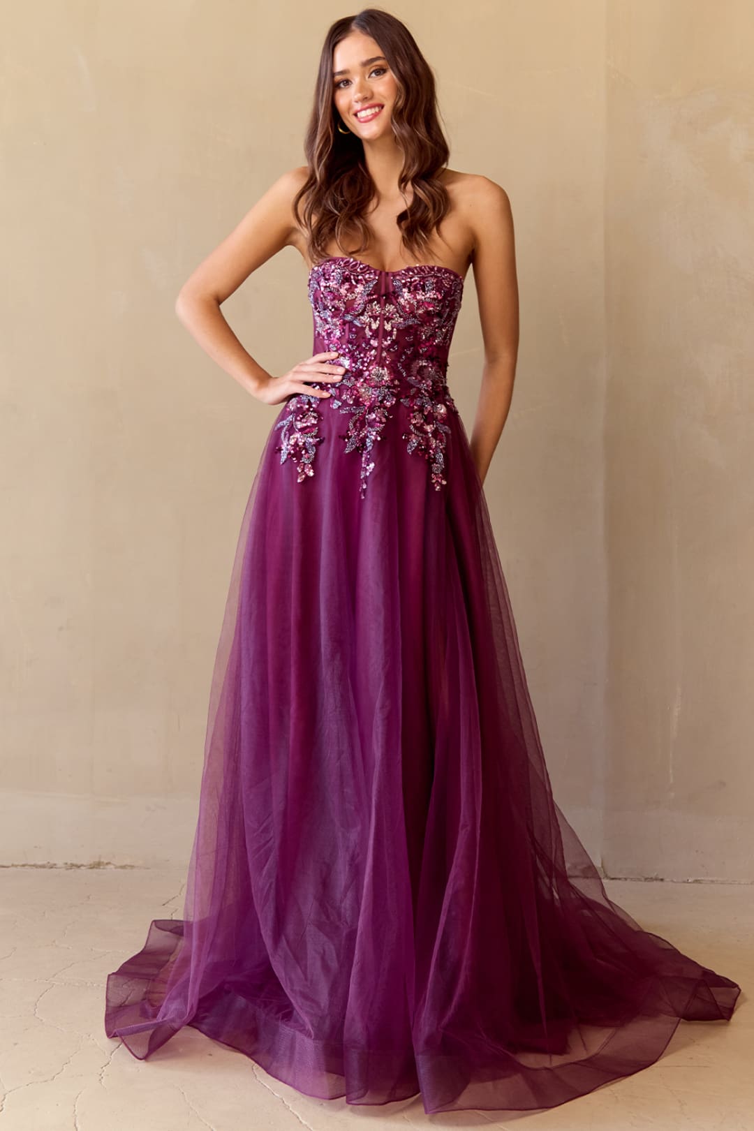 Pageant Dress Sweetheart A-Line Formal Gown By Amelia Couture 4031