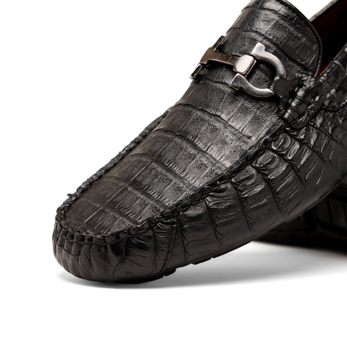 Marco Di Milano Parma Black Leather Loafer