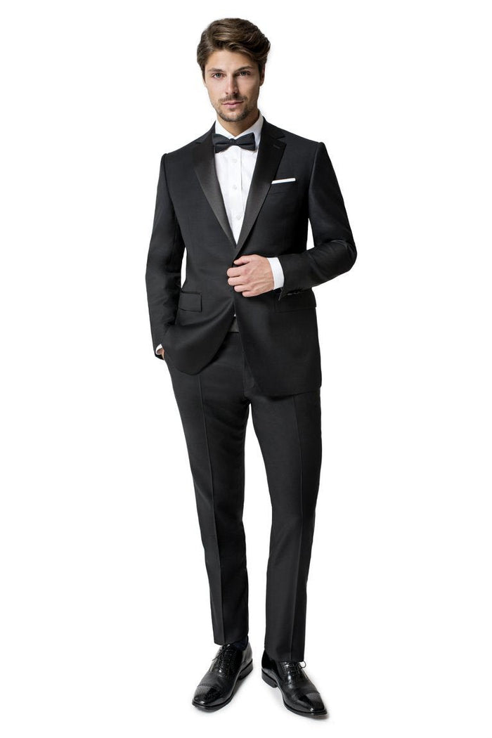 Nelson Black 2-Button Notch Tuxedo (2-Piece Set) by Paul Betenly
