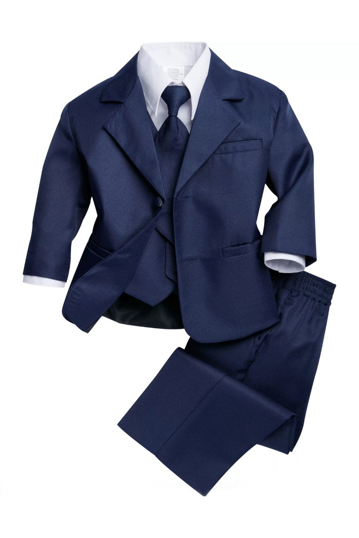 Joey Kids Indigo Suit 5-Piece Set by Peanut Butter Collection