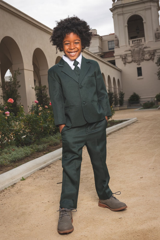 Joey Kids Olive Suit 5-Piece Set by Peanut Butter Collection