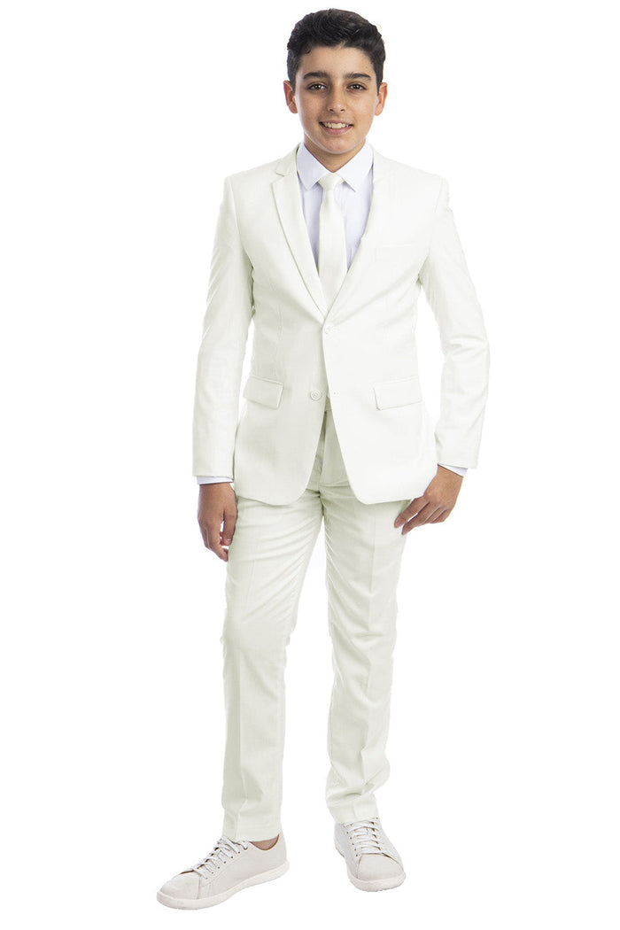 Noah Perry Ellis Kids Off-White 5-Piece Suit