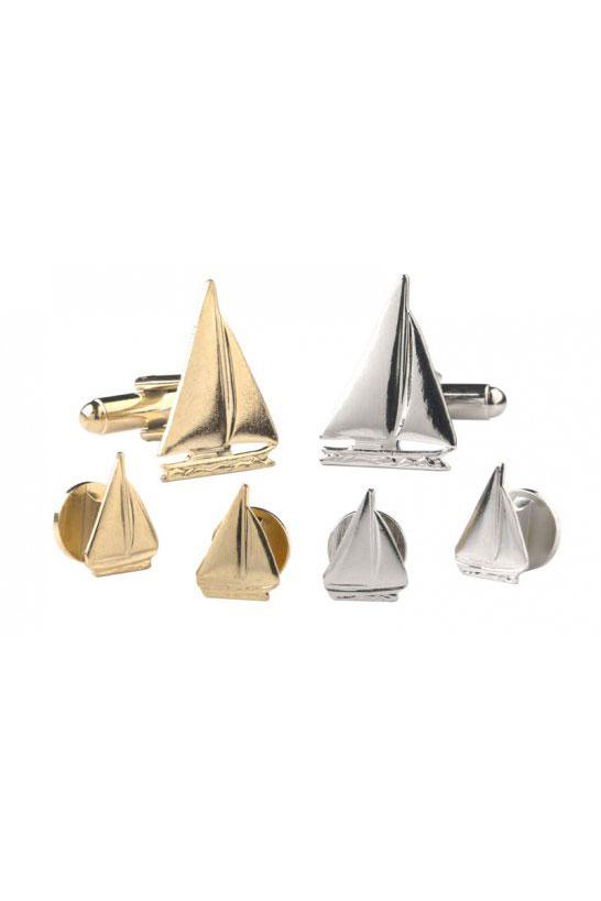 Nautical Studs and Cufflinks Set by Pioneerin