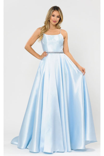 Poly USA 8684 Special Occasion A-Line Formal Prom Dress