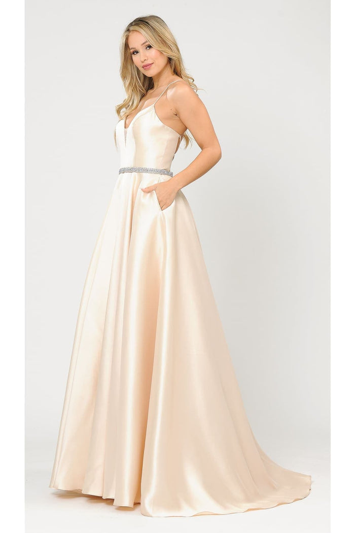 Poly USA 8688 Special Occasion Classy Formal Gown