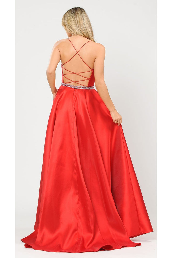 Poly USA 8688 Special Occasion Classy Formal Gown