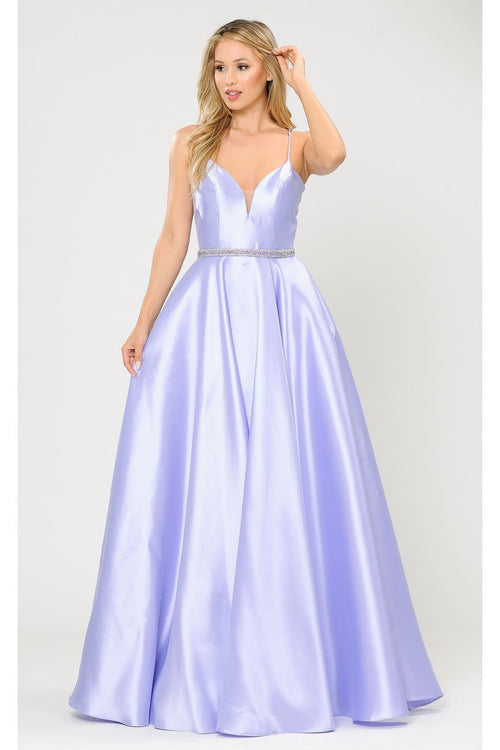 Poly USA 8688 Special Occasion Classy Formal Gown