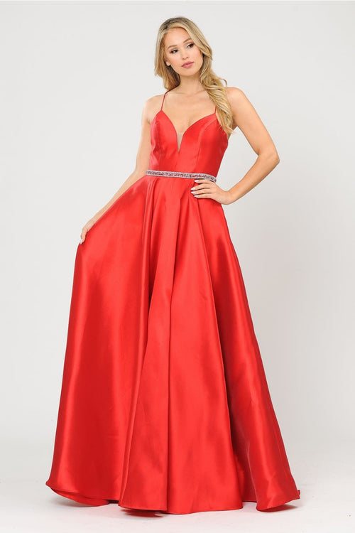 Poly USA 8688 Special Occasion Classy Formal Gown