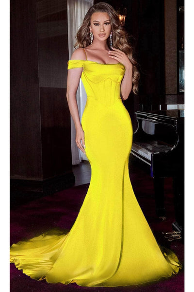 Portia and Scarlett PS23189 - long-Mermaid Prom Dress with Bustier Top