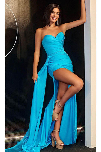 Portia and Scarlett PS24052X - long- Sweetheart Prom Dress with High Slit