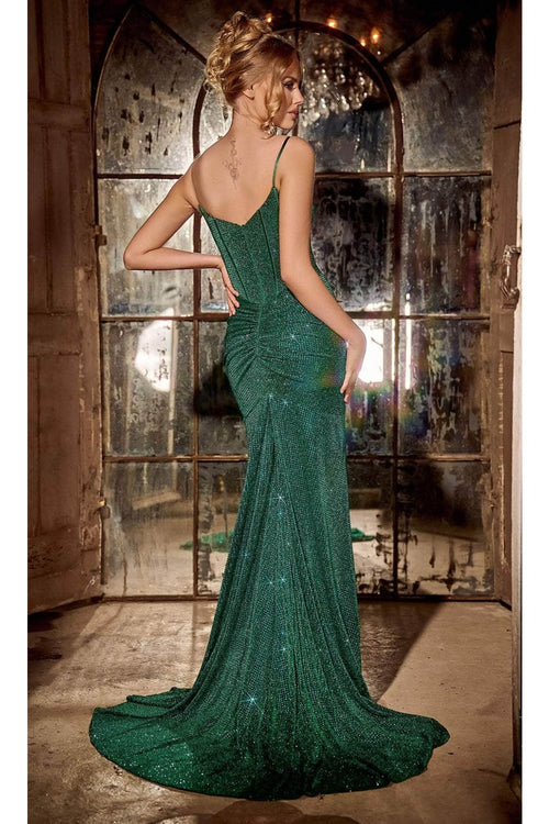 Portia and Scarlett PS24178 -long- Beaded Sweetheart Prom Dress for Classic Glamour