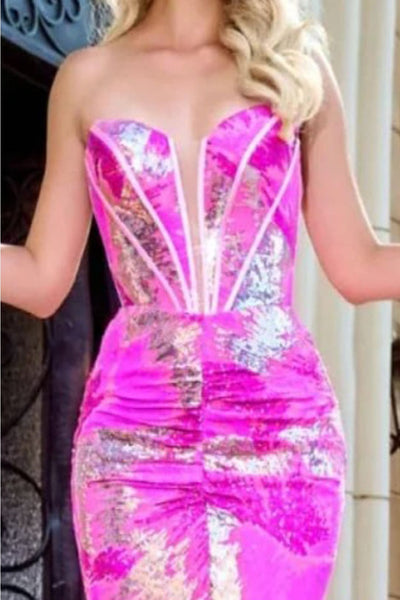 Portia and Scarlett PS24317 Stunning Corset Fit Mermaid Evening Gown