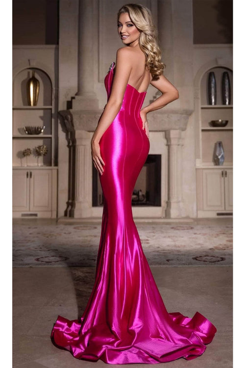 Portia and Scarlett PS25261 Jewel Ornate Long Prom Dress