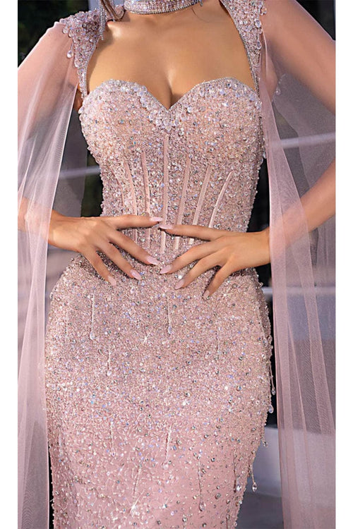 Portia and Scarlett PS25504 -long Sweetheart Neck Prom Gown with Embellishments