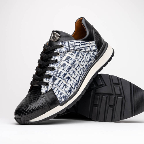 Marco Di Milano Portici Newspaper Men's Sneakers
