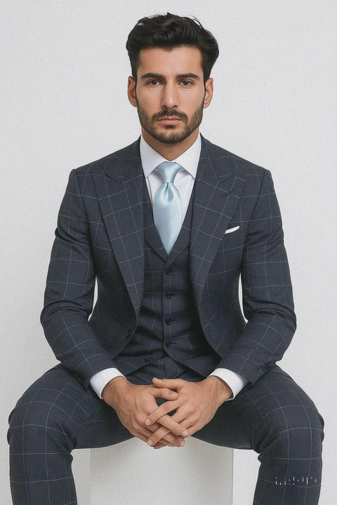 Classic Fit in Navy by Rossiman