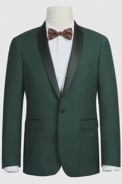 Men’s 80s Prom Suit – Hunter Green