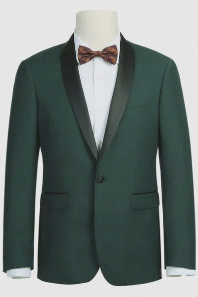 Men’s 80s Prom Suit – Hunter Green