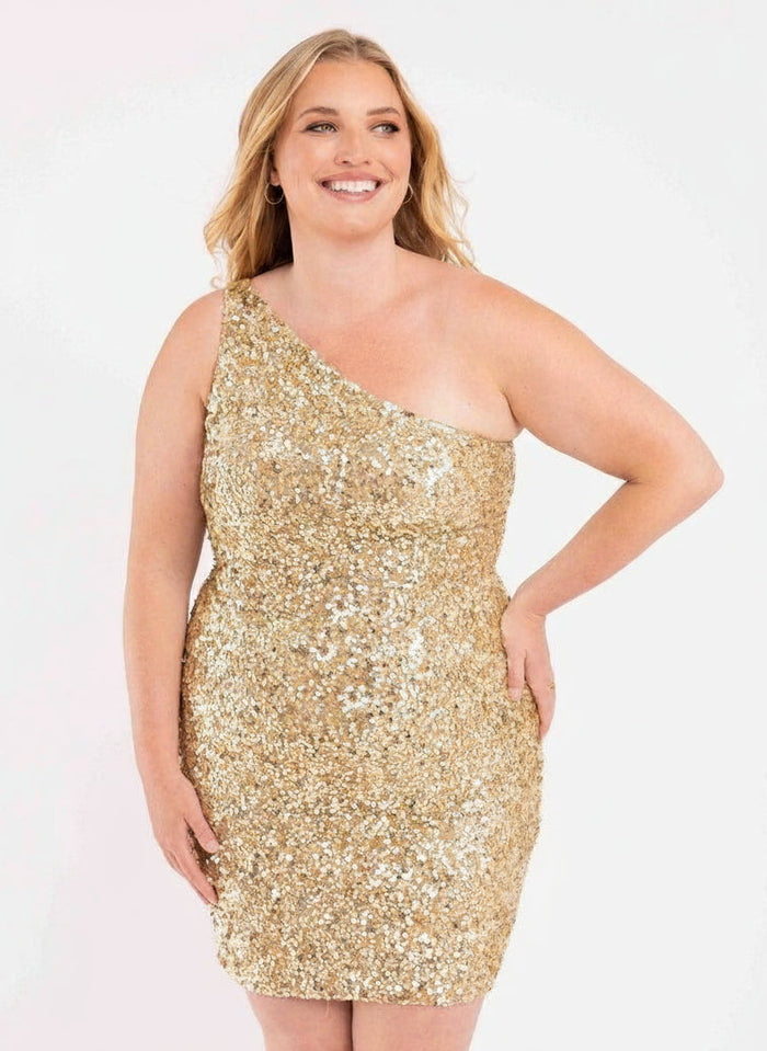 Primavera Couture 3883 - Sequin Homecoming Dress