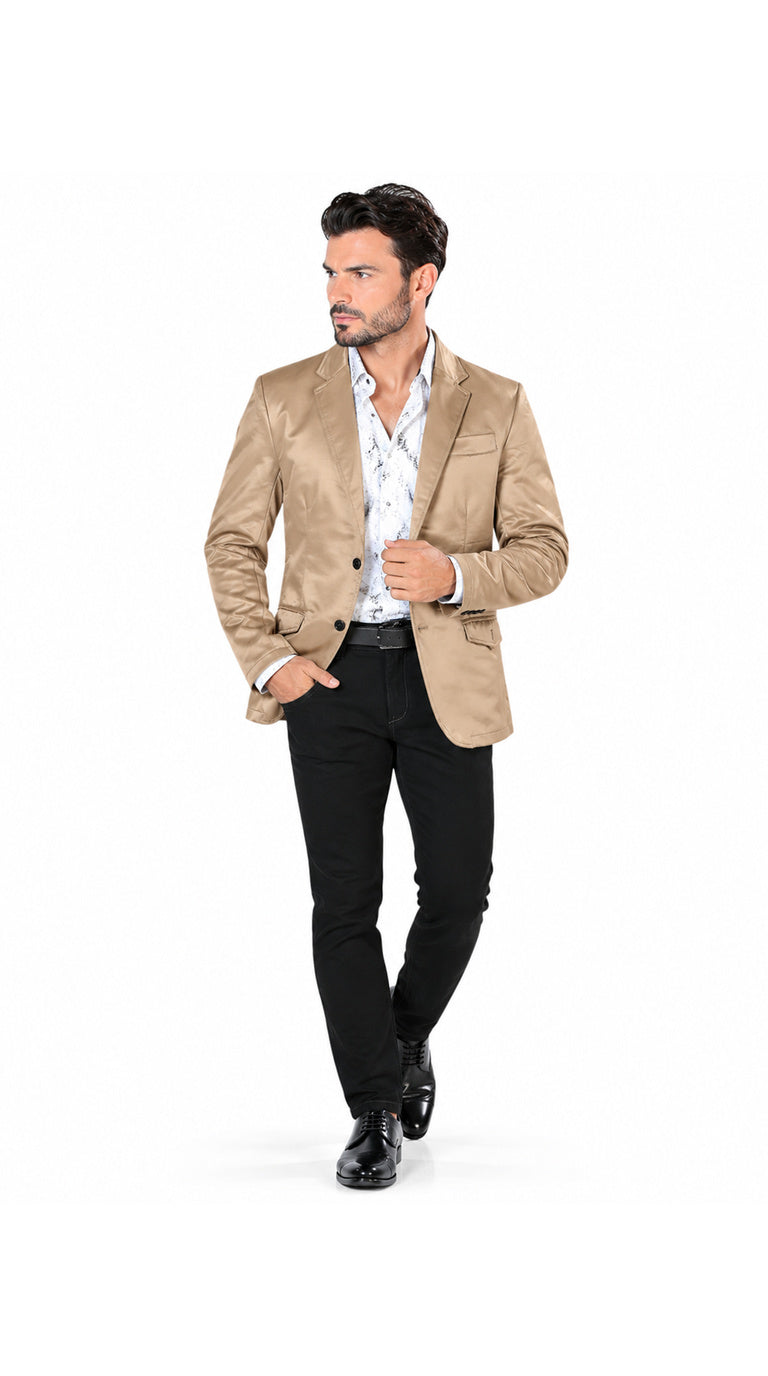 Lamasini Men’s Slim Fit Plain Casual Blazer (Model 492)