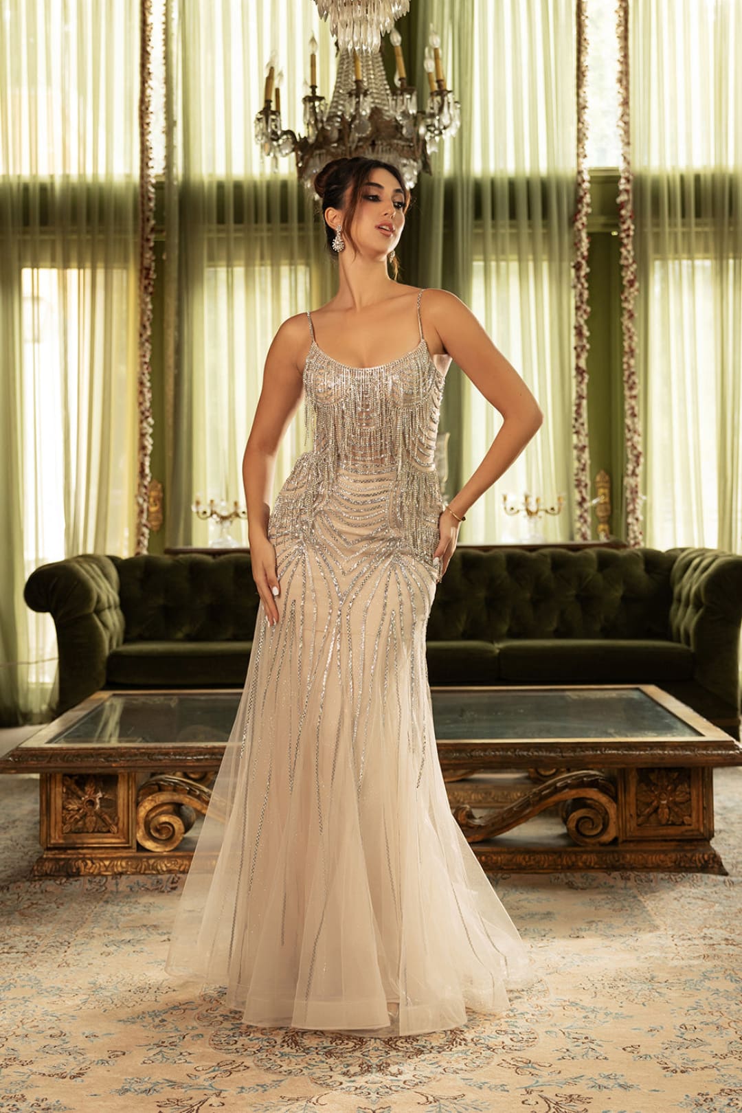 Prom Dress Scoop Neck Mermaid Evening Gown By Royal Queen RQ8167