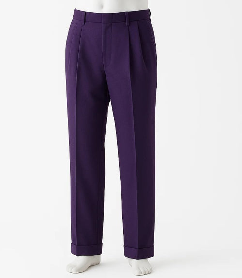 Mens Pleated Pants - Classic Style