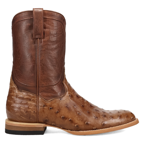 Dan Post Ardor Ostrich Boot - Full Quill Leather