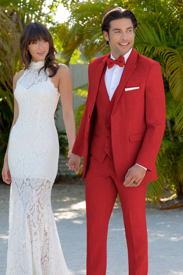 Athens Red Suit Jacket (Separates) by Couture 1910