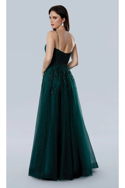 Red Prom Dress and Plus Size Evening Gown Stella Couture 25109