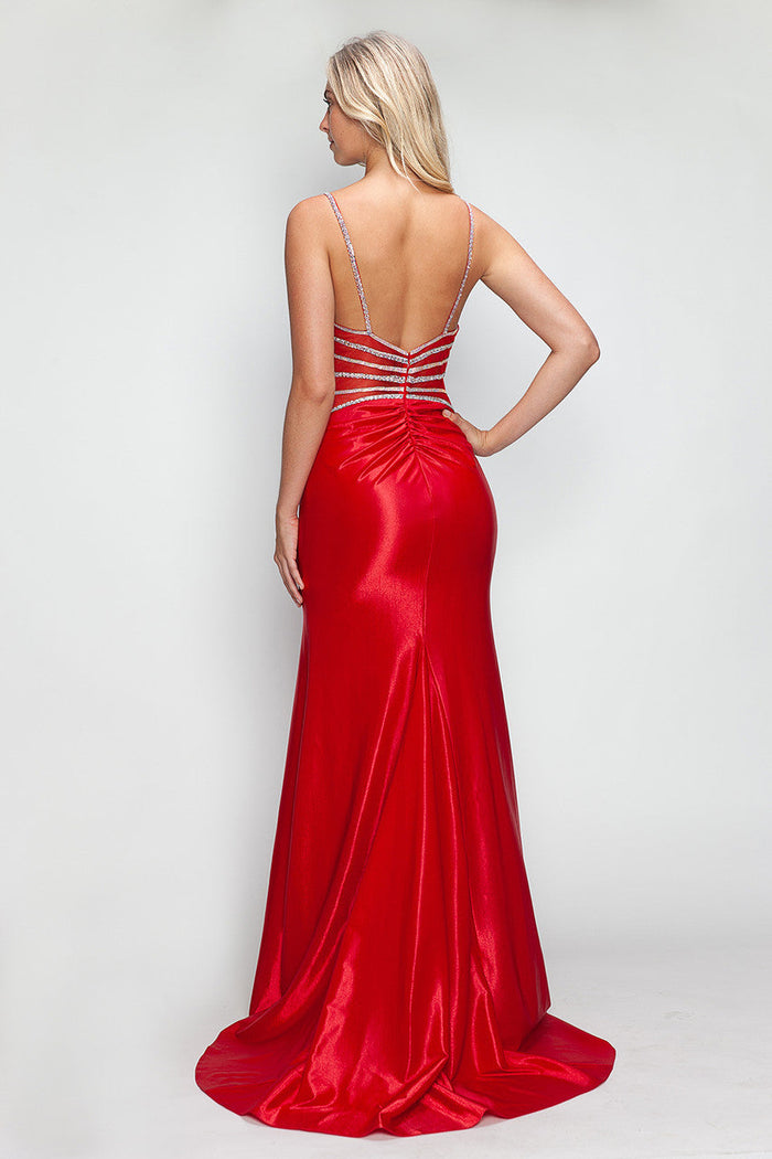 Evening Dress Sweetheart Spaghetti Strap Mermaid Gown By Lenovia 8344