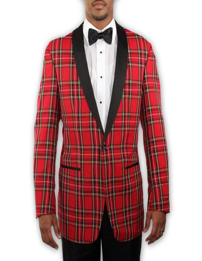 Red Prom Suit - Red Prom Tuxedo Suits - Red Wedding Tuxedo