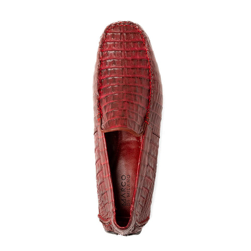 Marco_Di_Milano Remo Wine Leather Luxury Shoe