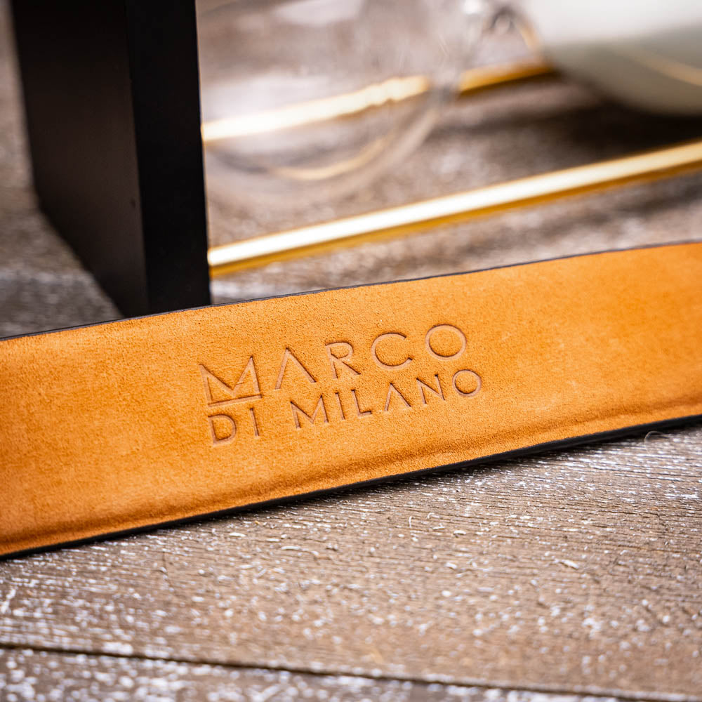 Marco Di Milano Riccardo Belt Orix: Luxury Leather Dress Shoe