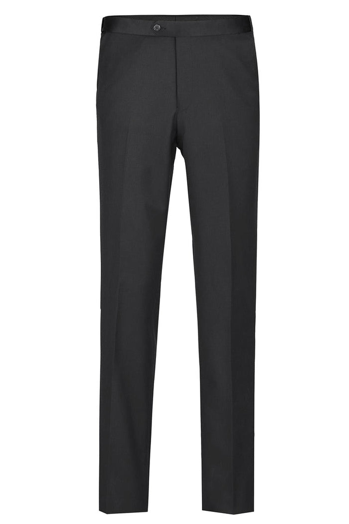 Claude Black 2-Button Notch Wool Tuxedo (2-Piece Set) by RN Collection