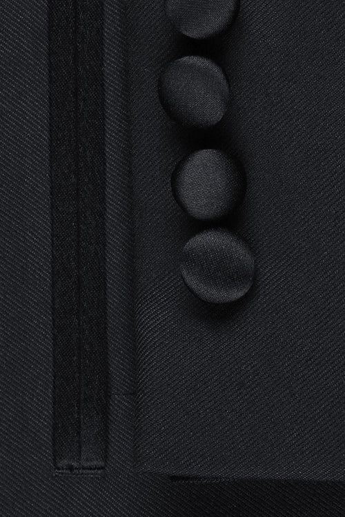 Gaston Black 2-Button Notch Tuxedo (2-Piece Set) by RN Collection