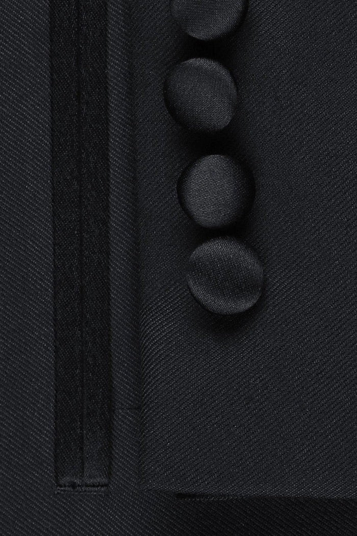 Gaston Black 2-Button Notch Tuxedo (2-Piece Set) by RN Collection