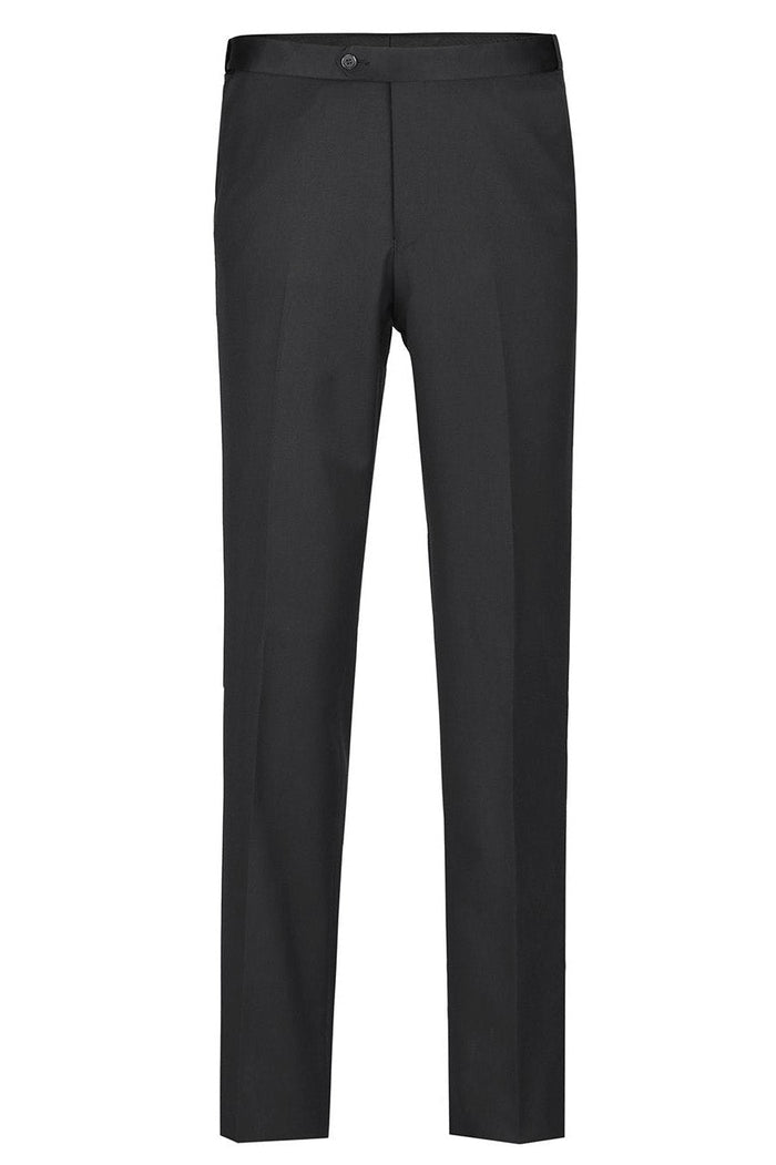 Louis Black 1-Button Peak Tuxedo (2-Piece Set) by RN Collection