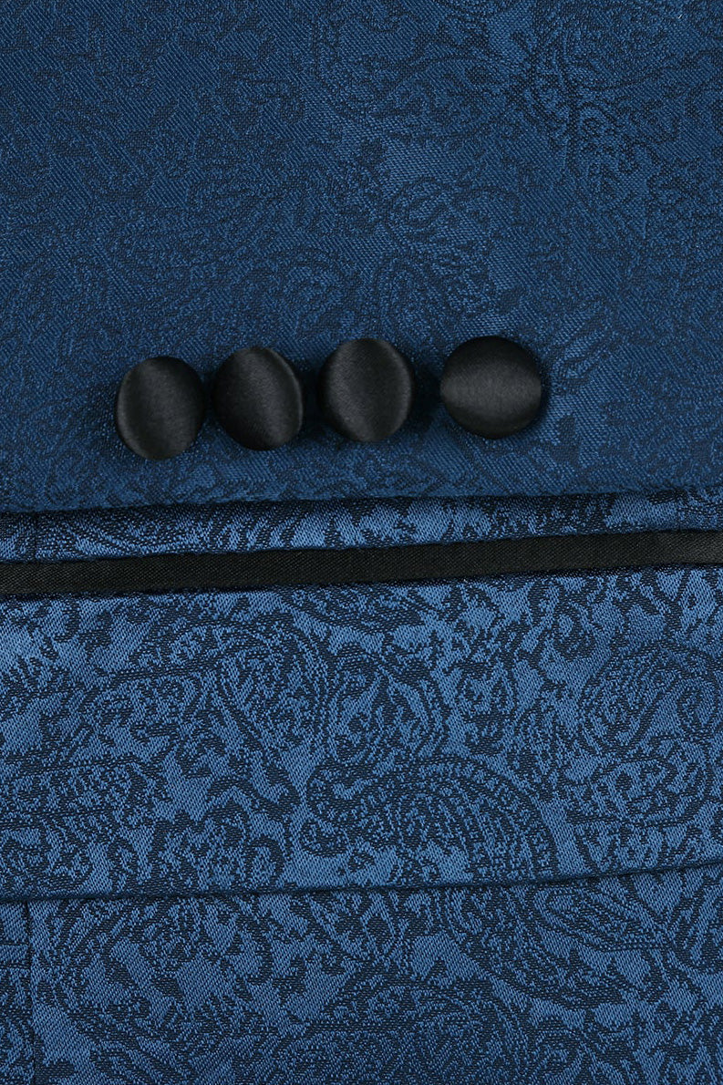 Hugo Blue Tuxedo Jacket (Separates) by RN Collection
