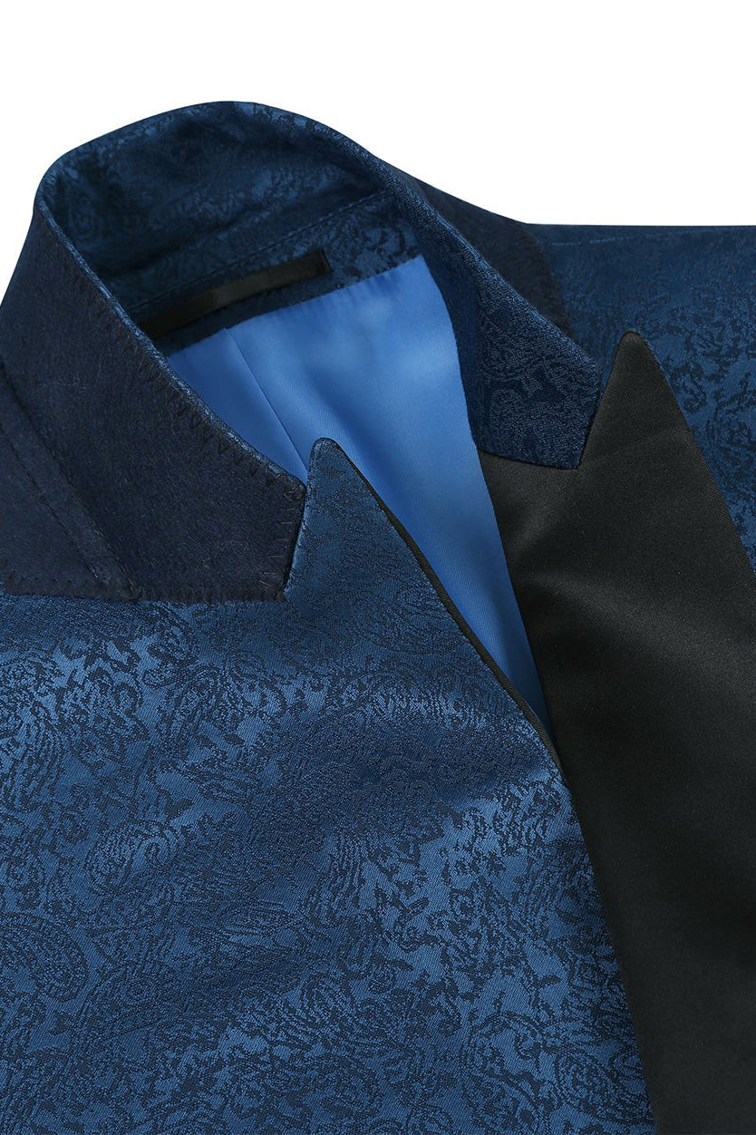 Hugo Blue Tuxedo Jacket (Separates) by RN Collection